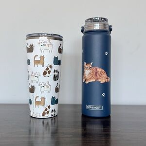 Cat Tumbler Set